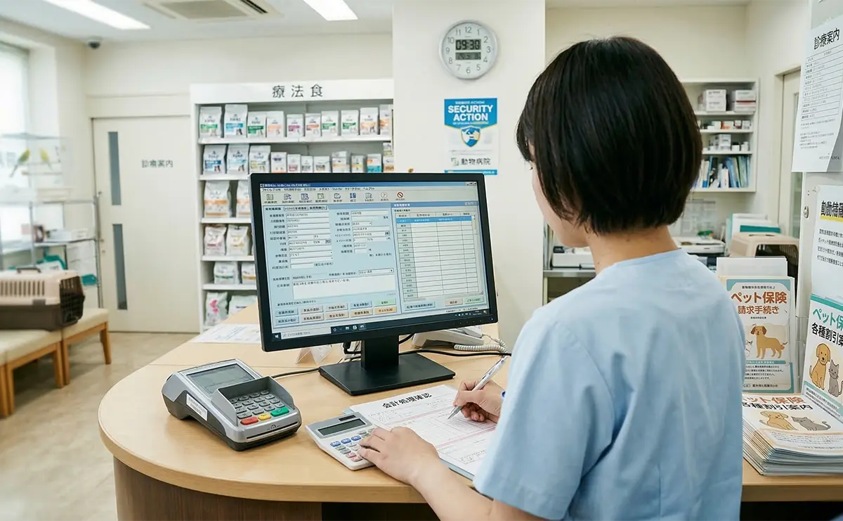 【動物病院】人手不足の現場で見直したい新人教育|レジの会計ミスを防ぐ仕組みづくり